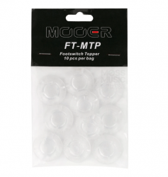 Protetor de Pedal Topper Mooer Mushroom FT-MTP c/ 10 peças